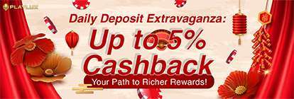 up to 5% cashback