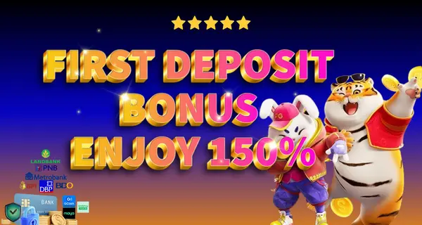 FIRST DEPOSIT BONUS ENJOYE 150%