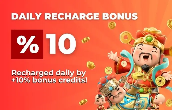 10% DAILY RECHARGE BONUS-MANNY